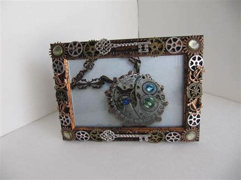 Frame Steampunk Steampunk Picture Frame Frame By Luckysteampunk