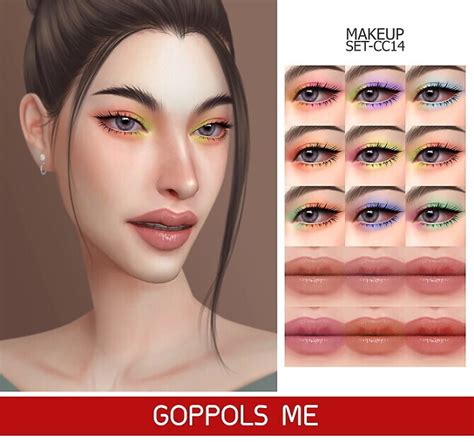Gpme Gold Makeup Set Cc14 At Goppols Me Sims 4 Updates