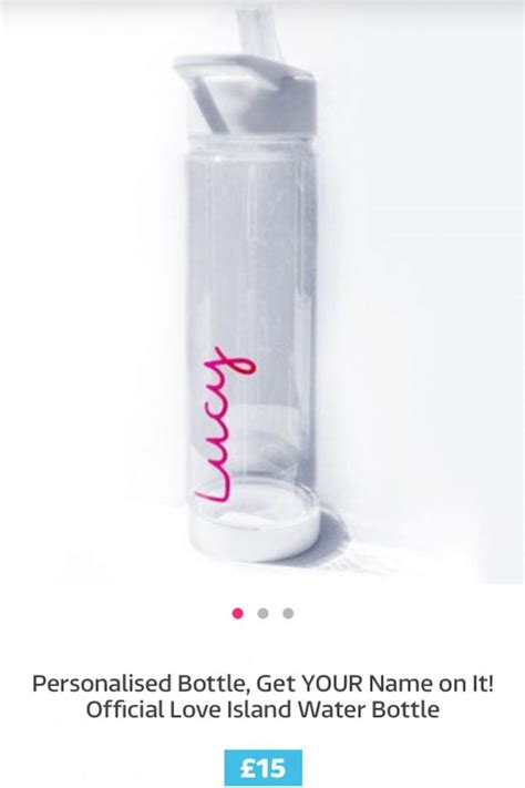 Love Island Water Bottle 2018 How To Buy The Series 4 Personalised
