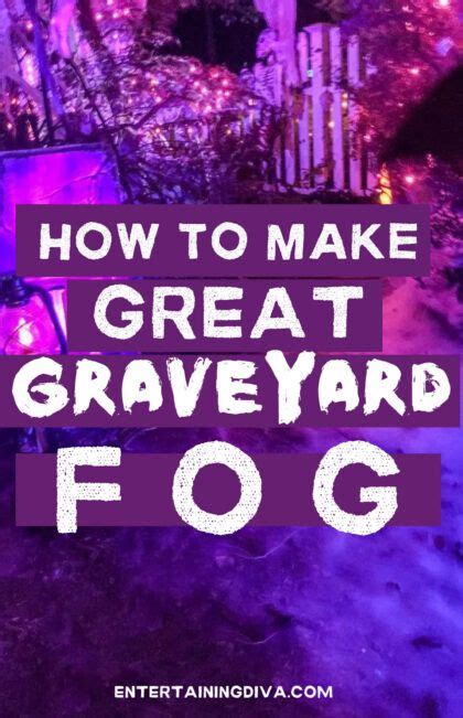 I Love Using A Fog Machine To Make My Outdoor Halloween Decorations