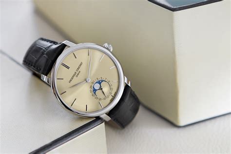 Introducing Frederique Constant Slimline Moonphase Manufacture Now