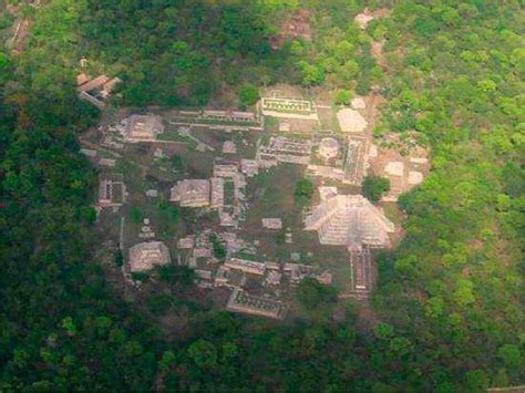 Lidar Image Of The Ancient Mayan City Of Mayapan Yucatan Peninsula