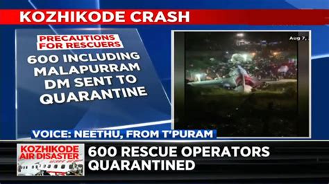 Watch Kerala Plane Crash 600 People Part Of Rescue Ops Including