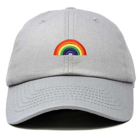 Dalix Rainbow Baseball Cap Womens Hats Cute Hat Soft Cotton Caps