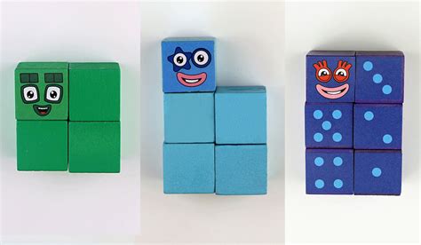 Numberblocks Stackable Wooden Blocks Spill Proof Etsy