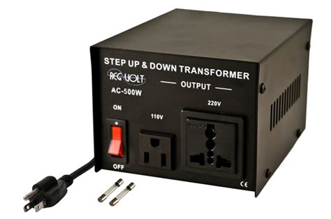 REGVOLT AC 500 Step Up Down Voltage Converter Transformer 500 Watts