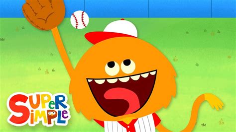 Take Me Out To The Ball Game Kids Songs Super Simple Songs Youtube
