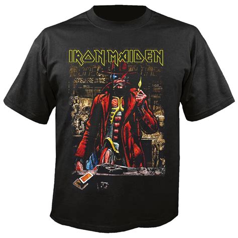 iron maiden stranger sepia t shirt earache records ltd