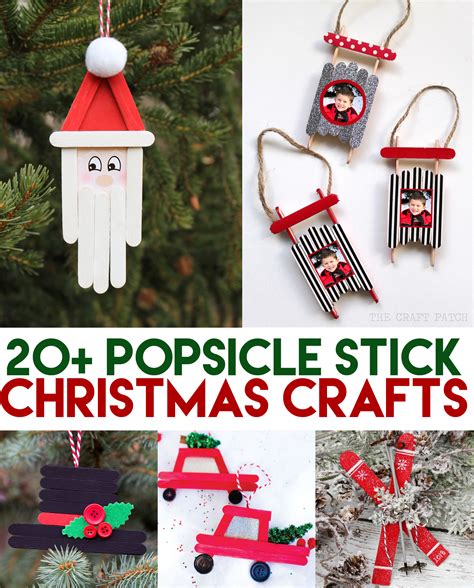 Lolly Stick Christmas Crafts Christmas Day