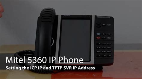 How To Configure The Mitel 5360 Ip Phone For Use At Home Or Office