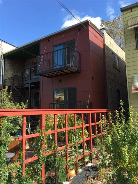 Fiber cement sidings also complement a modern exterior home design providing a smooth finish and enhancing the house's curb appeal. James Hardie Fiber Cement Siding Panels - Chicago IL ...