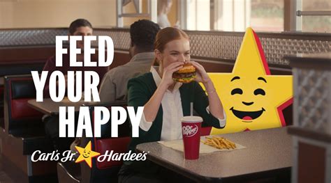 Carls Jr And Hardees Unveil National ‘feed Your Happy Campaign