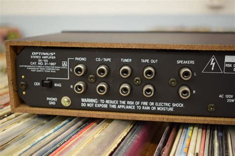 Optimus Integrated Model SA 155 Vintage Audio Exchange