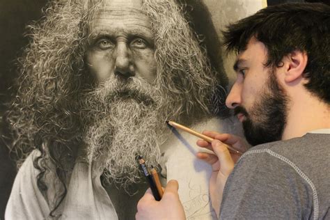 Hyperrealism 300 Working Hours Drawing Charcoal And Graphite Made By