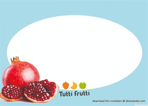 Tutti Frutti Free Printables Printable Templates