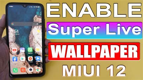 How To Enable Super Live Wallpaper In Miui 12 Enable Earth And Mars