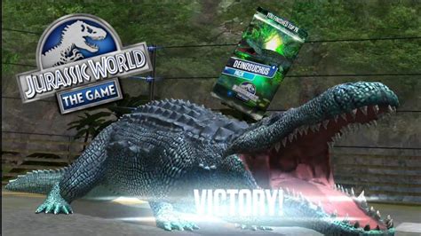 Deinosuchus Unlocked Jurassic World The Game Youtube