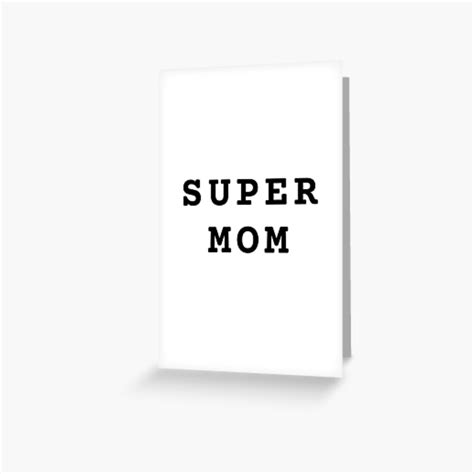 Super Mom By Thedailymomfeed Redbubble Super Mom Mom Stationery