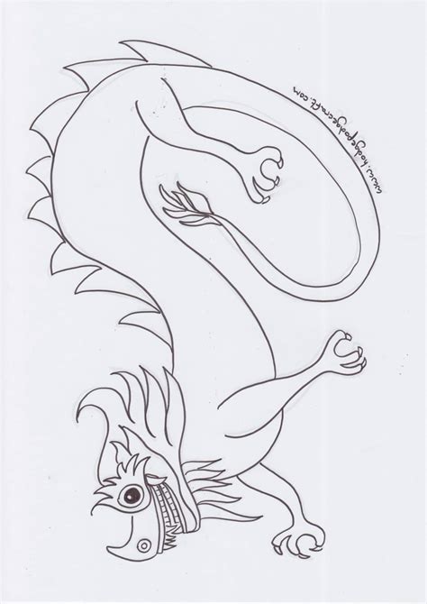 Free printable chinese dragon templates / free printable chinese dragon coloring pages for kids. A Dancing Dragon Craft for Chinese New Year