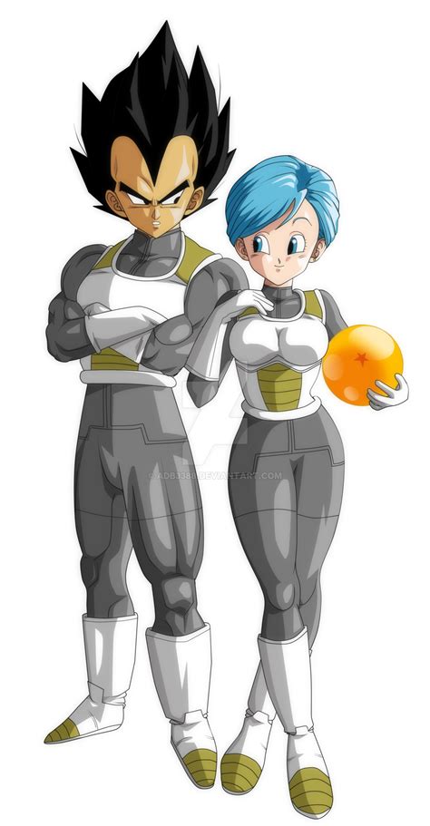 Vegeta And Bulma By Adb3388 On Deviantart Vegeta Y Bulma Personajes