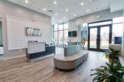 Dental Reception Office Reception Design Modern Reception Desk