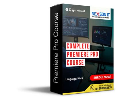 Complete Adobe Premiere Pro Course Beginner To Advanced Nexson It