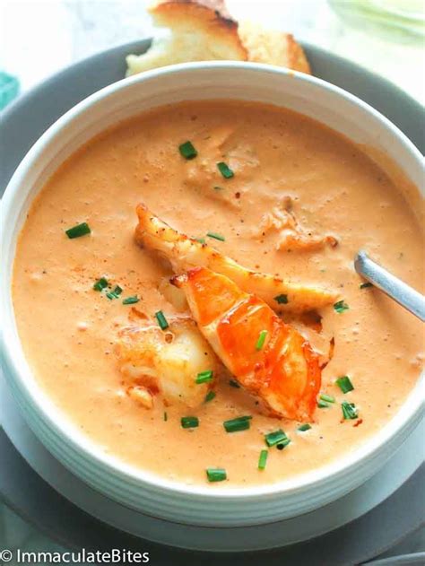 Lobster Bisque A Classic Creamy And Smooth Highly Seasoned Soup Made From Lobsters And