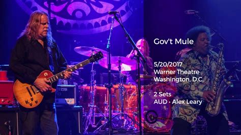 Usa.gov can help you start your search for government information by topic and agency. Gov't Mule Live at Warner Theatre, Washington D.C. - 5/20 ...