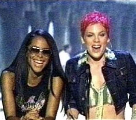 Aaliyah And Pink Aaliyah Singer Women In Music