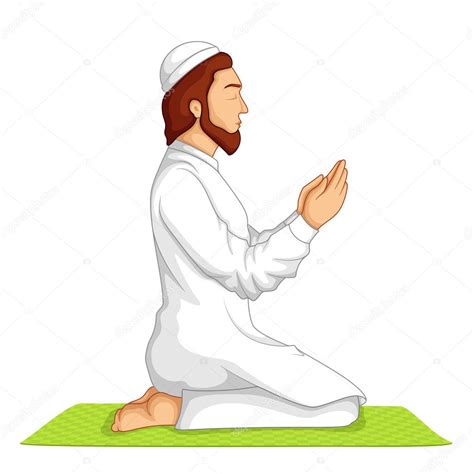 Muslim Offering Namaaz Stock Illustration By ©stockshoppe 11963477