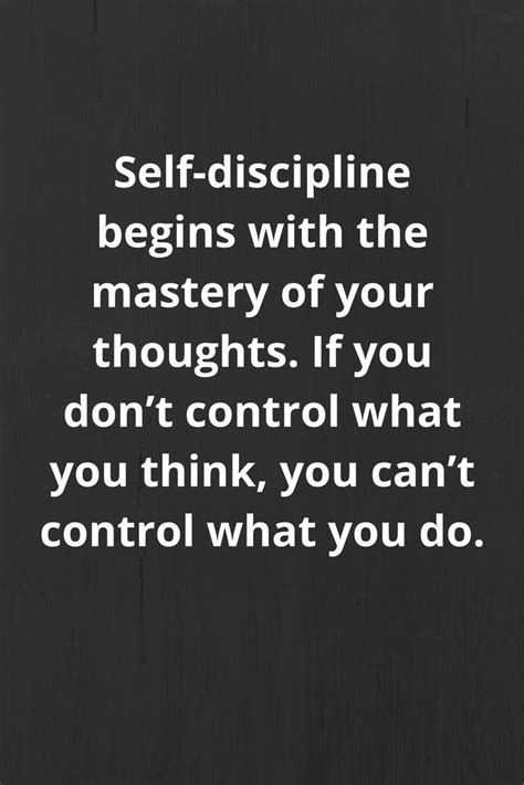 Inspirational Quotes On Self Discipline Business Quotes