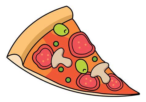 Pizza Slice Cartoon Clipart Best