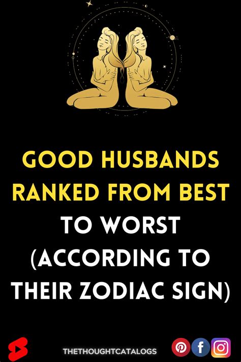 Good Husbands Ranked From Best To Worst According To Their Zodiac Sign