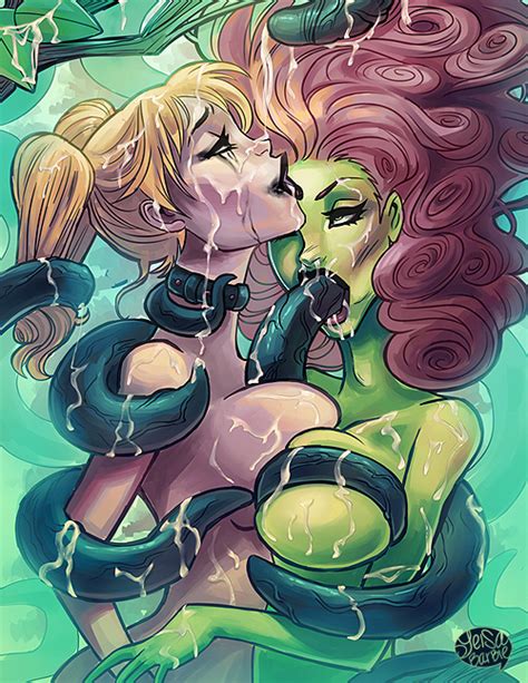 Tentacle Sex Bukkake Harley Quinn And Poison Ivy Lesbian Sex