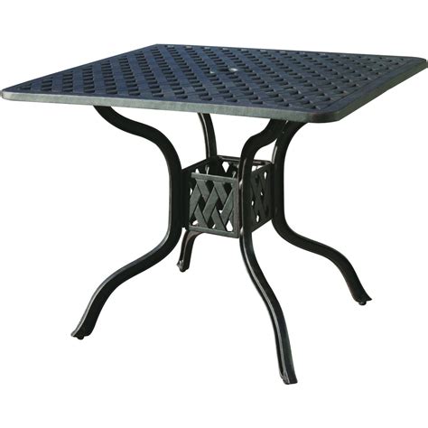 Darlee Series 30 36 X 36 Inch Cast Aluminum Patio Dining Table Bbqguys