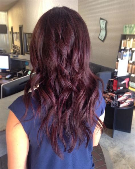 Chocolate Cherry Hair Color Effy Moom