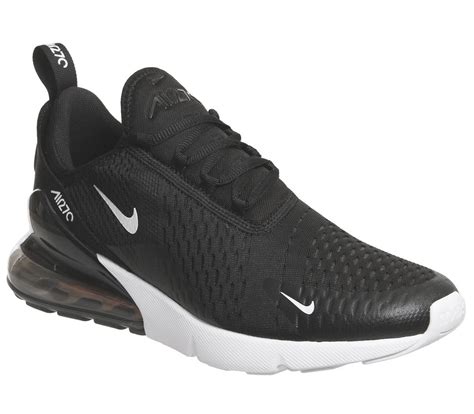 Nike Air Max 270 Trainers Black White His Trainers