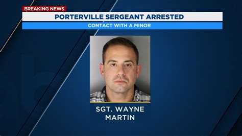 Porterville Police Officer Arrested For Annoying Or Molesting A Minor Abc30 Fresno