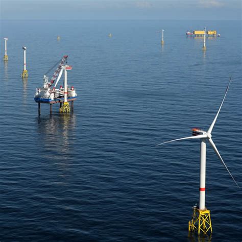 Nordsee One Offshore Wind Farm In The North Sea