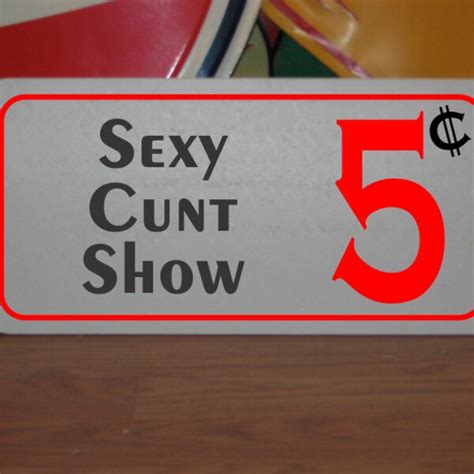 Sex Show Sign Etsy