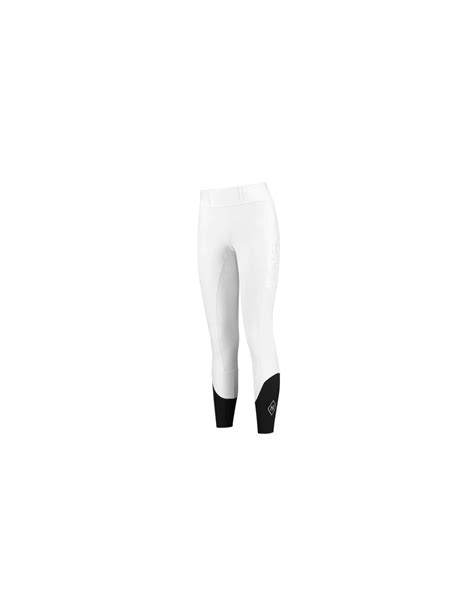 Mrs Ros Silhouette Riding Breeches Performance White Equestrian