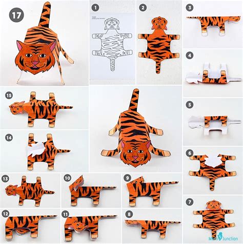 Tiger Origami Instructions Origami