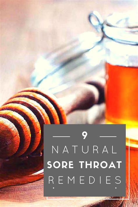 16 natural remedies to soothe a sore throat