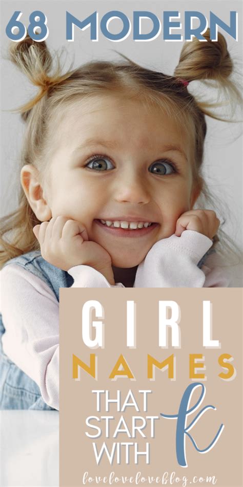 Unique Girl Names Starting With K