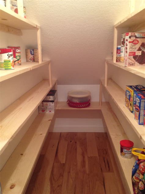 Open shelves and plenty of drawers. Under Stairs Pantry Shelving … | Under stairs pantry ...