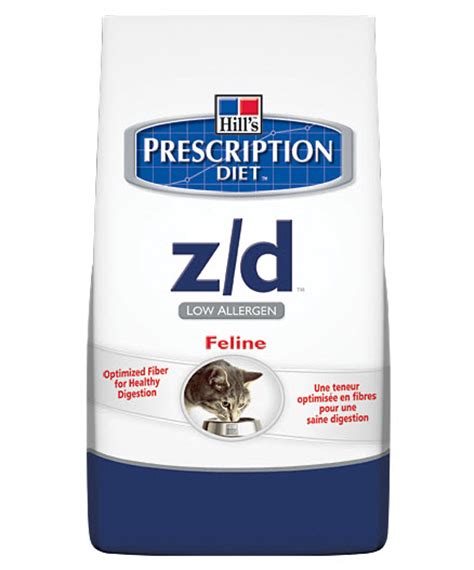 In order to minimize the possibilities of a food allergy. Hill's Prescription Diet z/d Low Allergen Feline Reviews ...