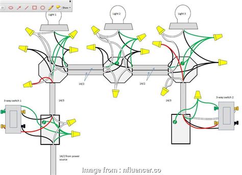 Wiring diagram for 3 way switch with multiple lights. 19 Perfect How To Wire, Way Switch With 14-3 Photos - Tone Tastic