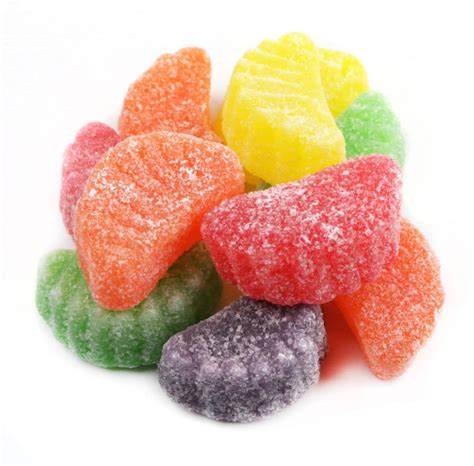 Assorted Fruit Slices Candy Store