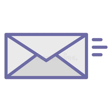 Message Sending Mail Isolated Vector Icon Which Can Easily Modify Or