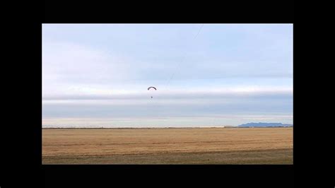 Paragliding Pilot Being Towed Up Through Windshear Youtube